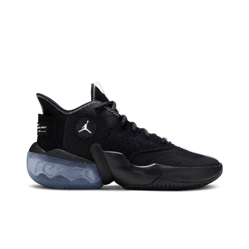 Air Jordan React Elevation Pf Svart Hvit Herresko