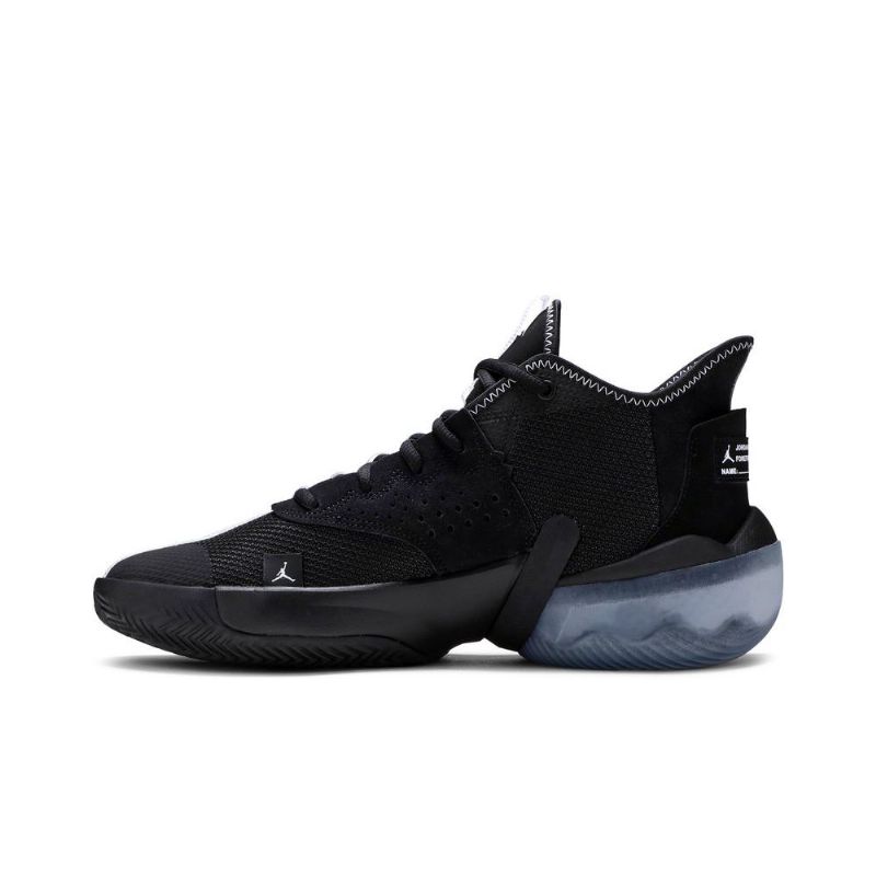 Air Jordan React Elevation Pf Svart Hvit Herresko