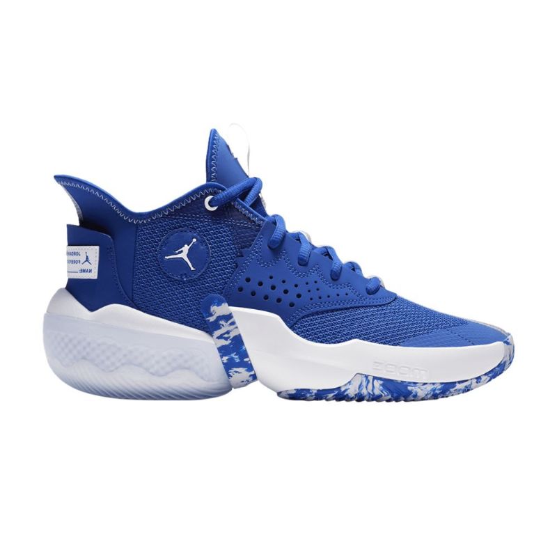 Air Jordan React Elevation Tb Blå Hvit Herresko