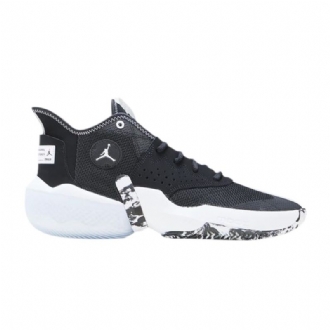Air Jordan React Elevation Tb Svart Grå Hvit Herresko