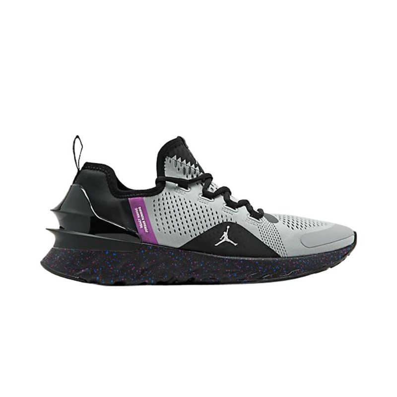 Air Jordan React Havoc Svart Grå Lilla Herresko