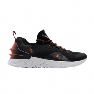 Air Jordan React Havoc Svart Rød Hvit Herresko
