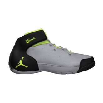 Air Jordan Melo 1.5 Grå Svart Grønne Herresko