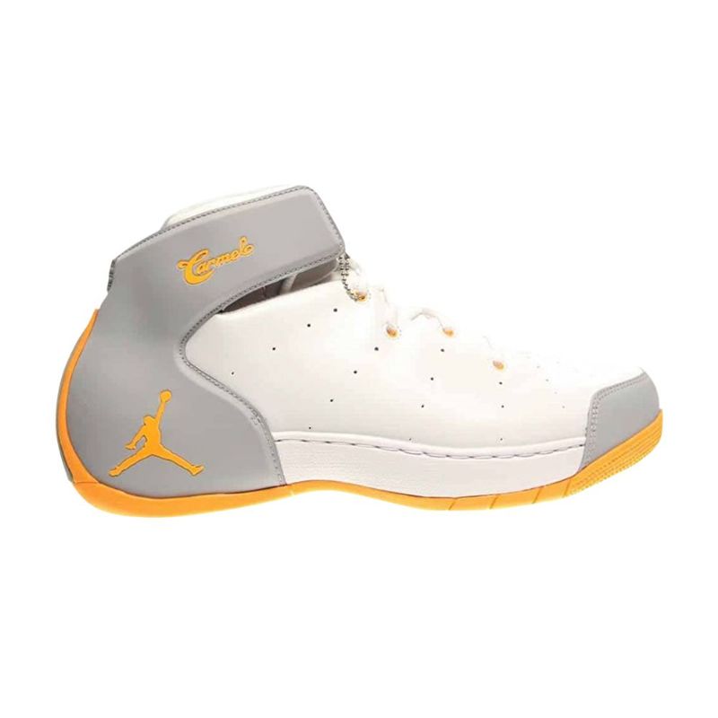 Air Jordan Melo 1.5 Hvit Grå Gull Herresko