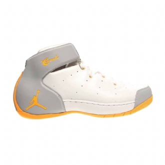 Air Jordan Melo 1.5 Hvit Grå Gull Herresko