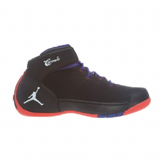 Air Jordan Melo 1.5 Svart Lilla Rød Hvit Herresko