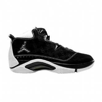 Air Jordan Melo 5 Svart Hvit Sølv Herresko