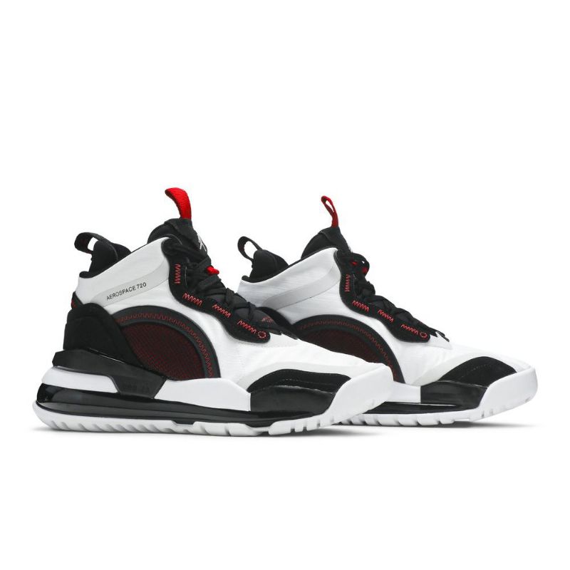Air Jordan Aerospace 720 Hvit Svart Rød Herresko