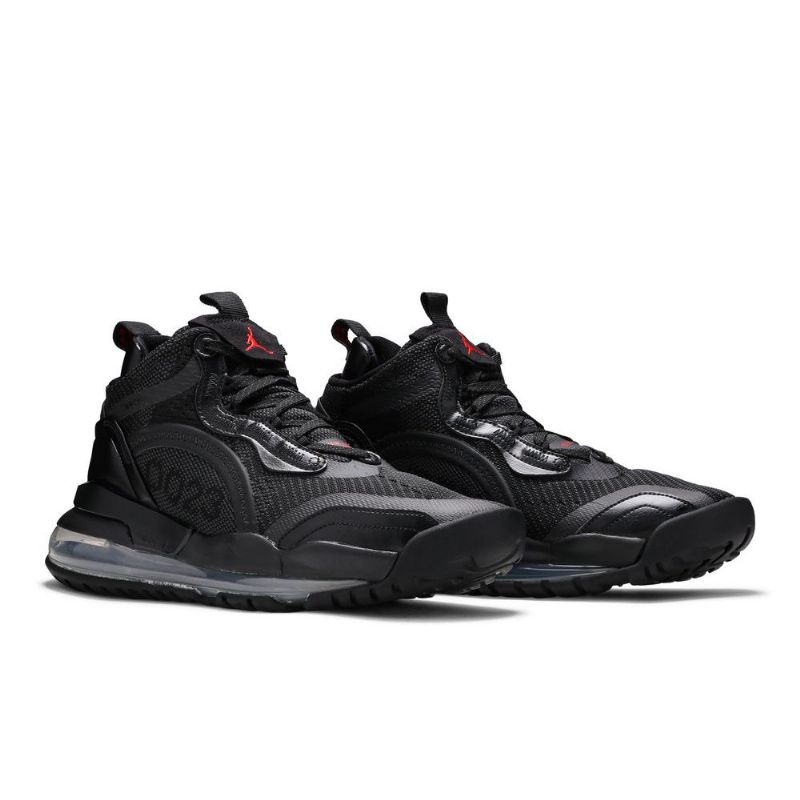 Air Jordan Aerospace 720 Jcrd Svarte Herresko