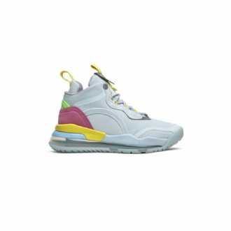 Air Jordan Aerospace Lyrical Lemonade 720 Blå Lilla Gul Herresko