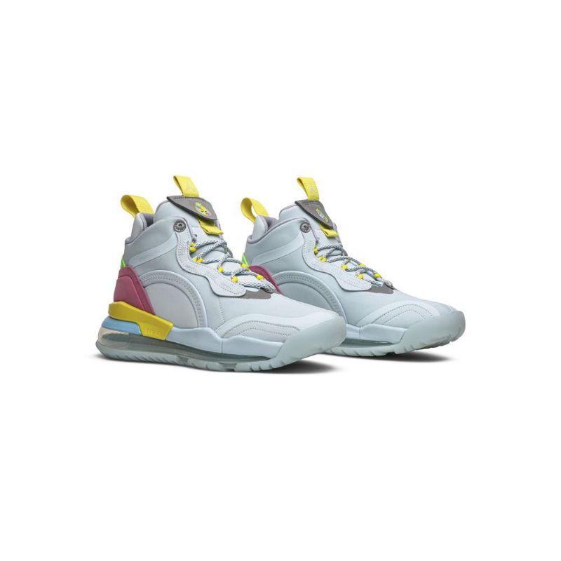 Air Jordan Aerospace Lyrical Lemonade 720 Blå Lilla Gul Herresko