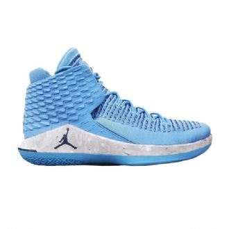 Air Jordan 32 Blå Hvit Mørke Blå Herresko