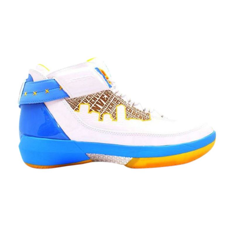 Air Jordan 22 Og Hvite Blå Herresko