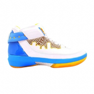 Air Jordan 22 Og Hvite Blå Herresko