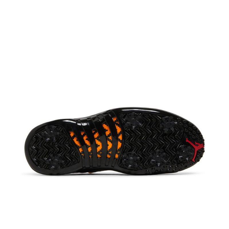 Air Jordan 12 Low Golf Hvit Svart Herresko