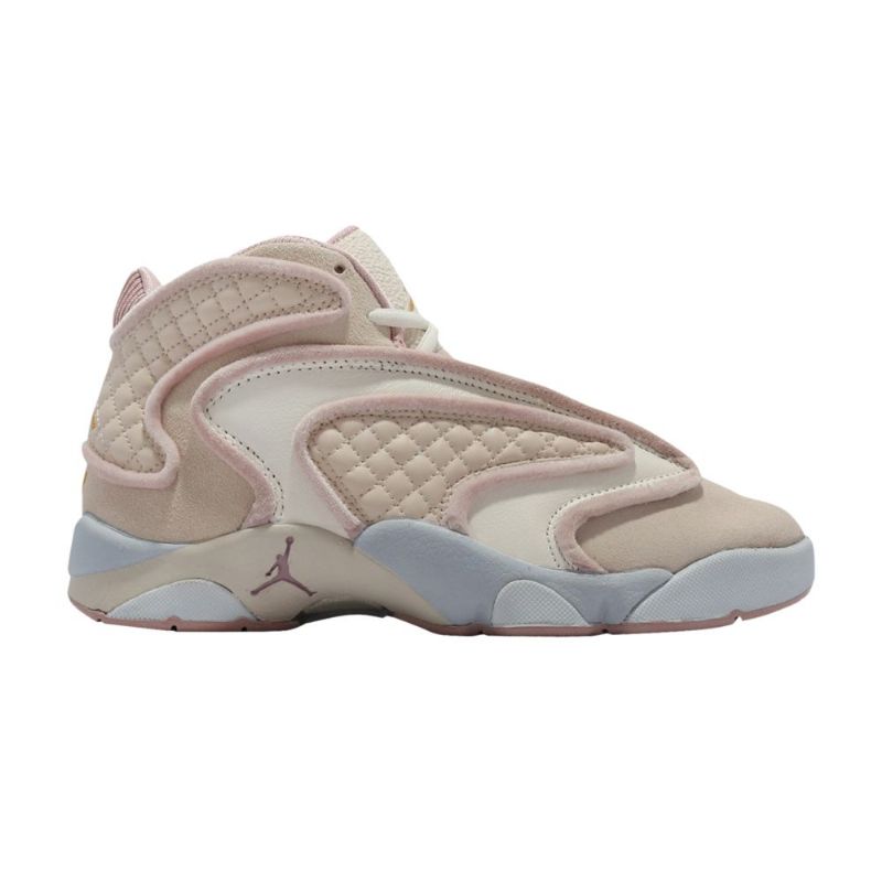 Air Jordan Og Hvit Beige Rosa Damesko