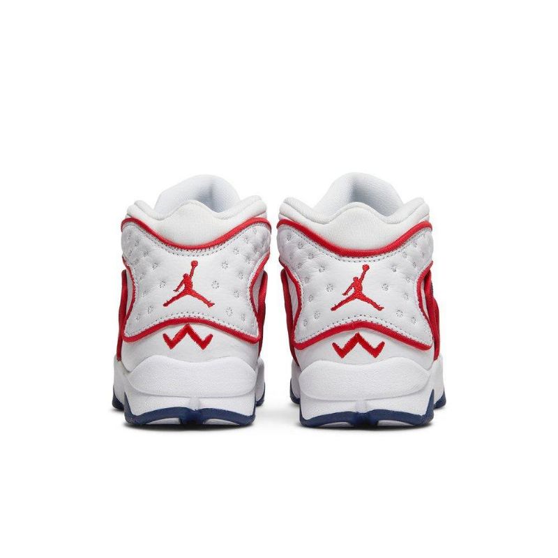 Air Jordan Og Hvit Rød Marineblå Damesko