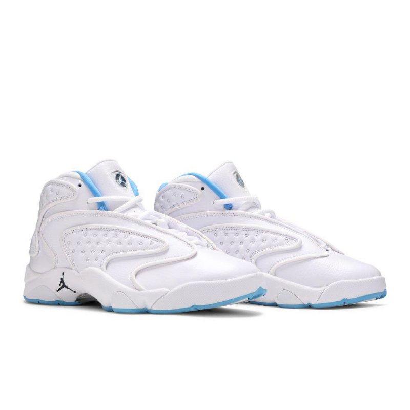 Air Jordan Og Hvite Marineblå Damesko