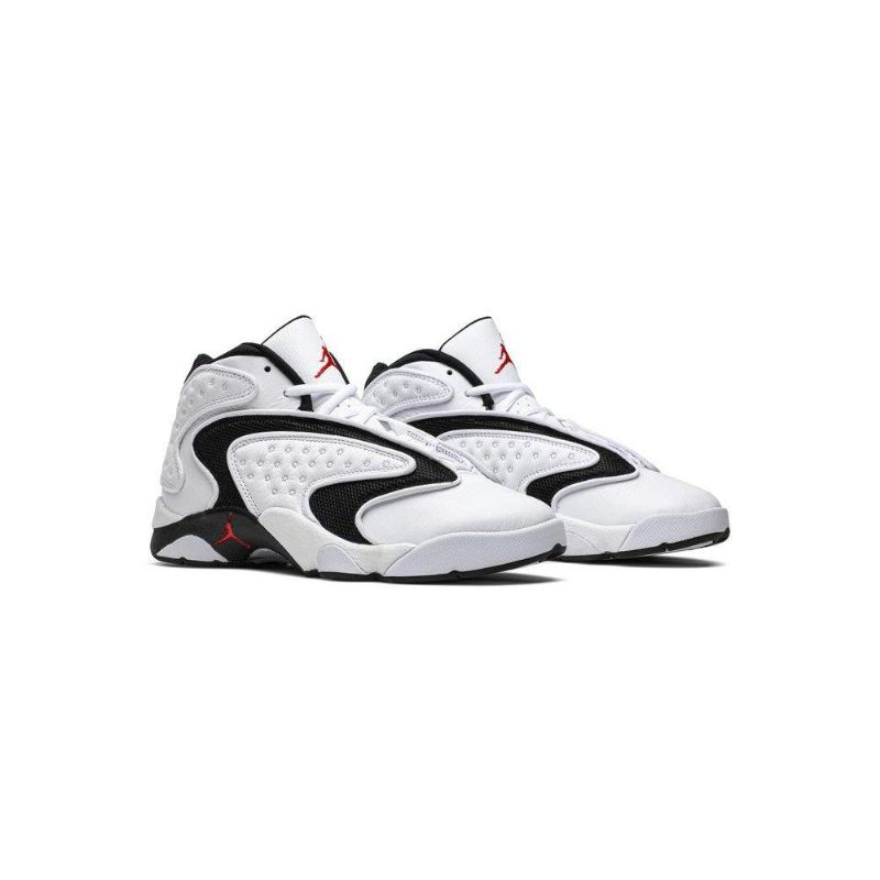 Air Jordan Og Retro Hvit Svart Rød Damesko