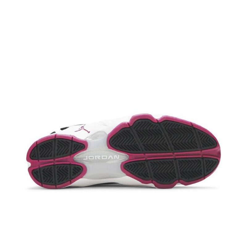 Air Jordan Og Svart Grå Hvit Lilla Damesko