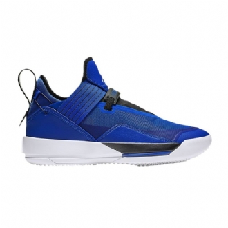 Air Jordan 33 Se Blå Svart Hvit Herresko