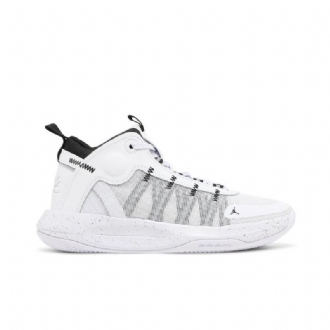 Air Jordan Jumpman 2020 Hvit Svart Rød Herresko