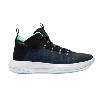 Air Jordan Jumpman 2020 Pf Svart Turkis Lilla Herresko