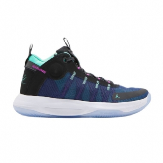 Air Jordan Jumpman 2020 Svart Grønn Blå Lilla Herresko