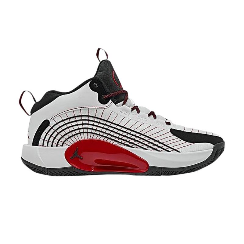 Air Jordan Jumpman 2021 Hvit Rød Svart Herresko