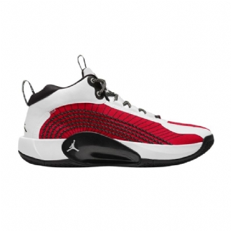 Air Jordan Jumpman 2021 Hvit Rød Svart Herresko