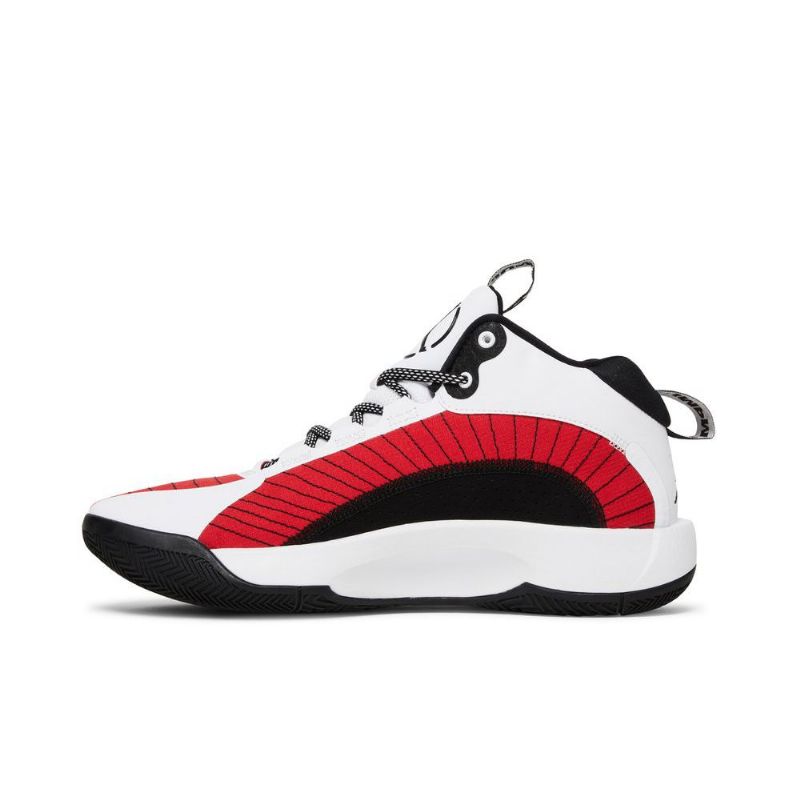 Air Jordan Jumpman 2021 Pf Hvit Rød Svart Herresko