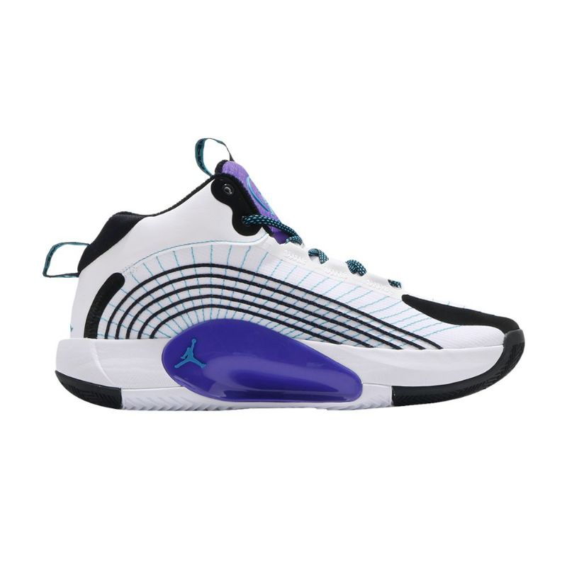Air Jordan Jumpman 2021 Pf Hvit Svart Lilla Herresko