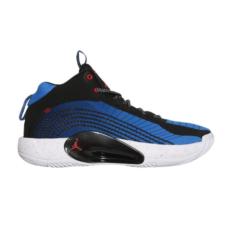 Air Jordan Jumpman 2021 Svart Blå Rød Herresko