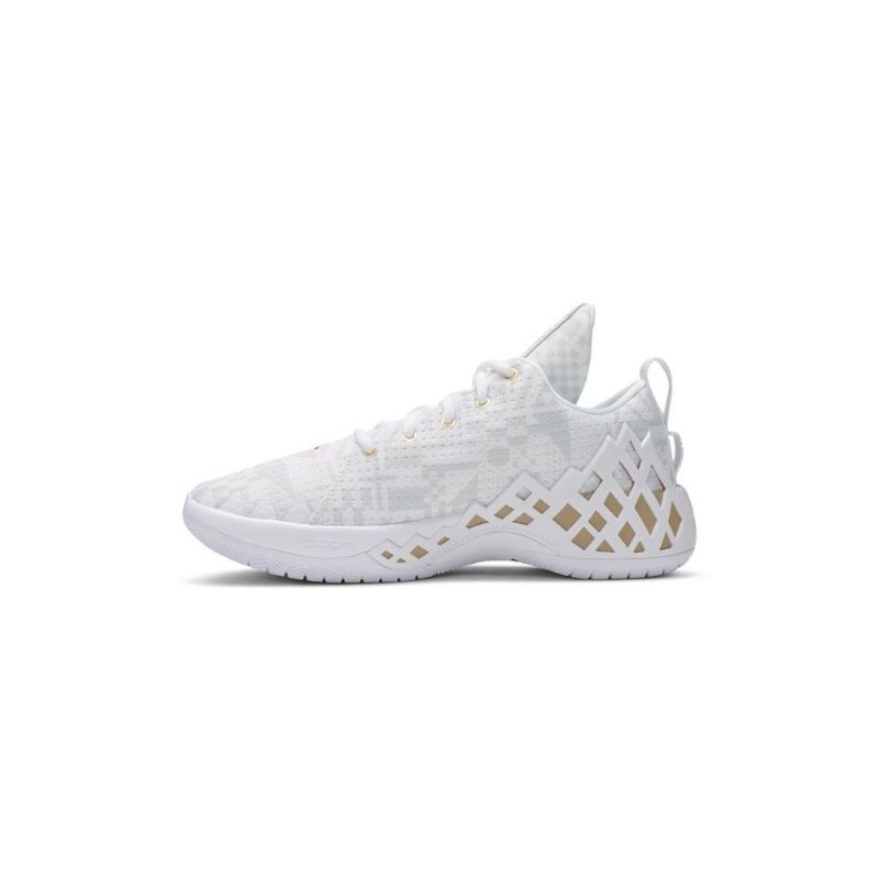 Air Jordan Jumpman Diamond Low Pf Hvit Gull Herresko