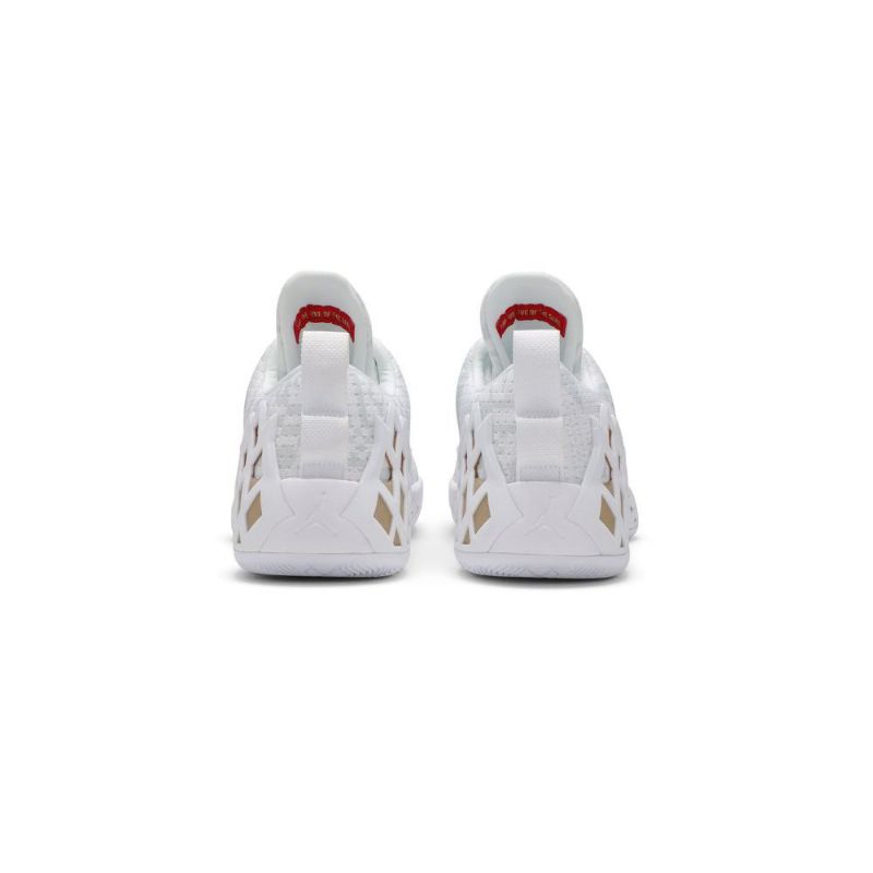 Air Jordan Jumpman Diamond Low Pf Hvit Gull Herresko