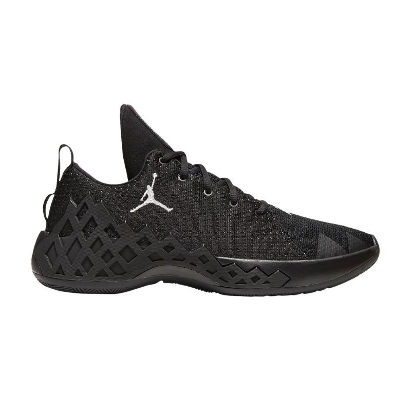 Air Jordan Jumpman Diamond Low Svart Hvit Herresko