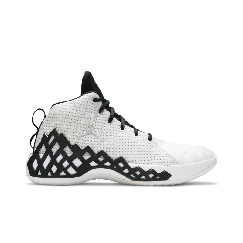 Air Jordan Jumpman Diamond Mid Hvit Svart Herresko