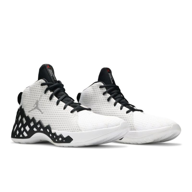 Air Jordan Jumpman Diamond Mid Hvit Svart Herresko