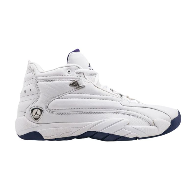 Air Jordan Jumpman Pro 2 Hvit Blå Sølv Herresko