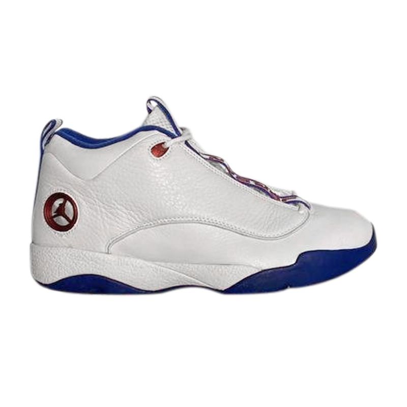 Air Jordan Jumpman Pro Quick Hvit Blå Rød Herresko