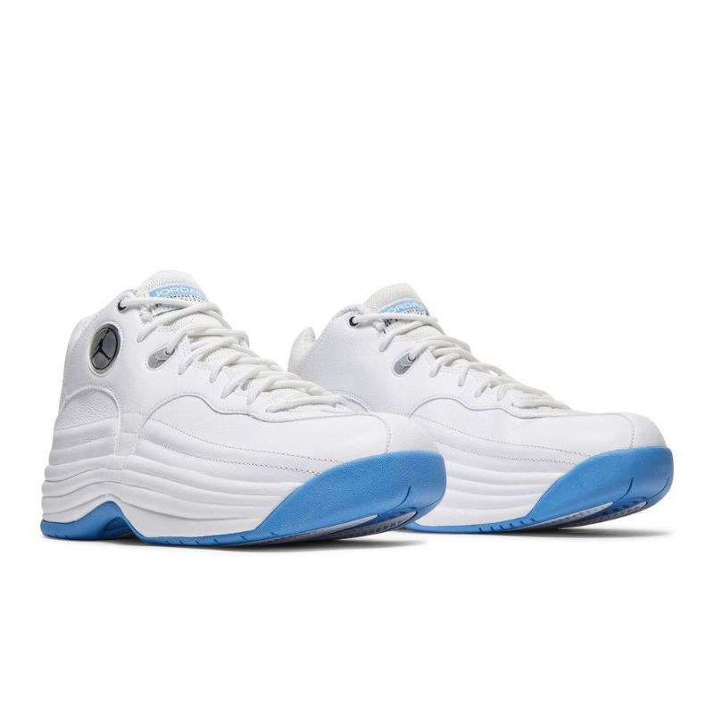 Air Jordan Jumpman Team 1 Hvit Blå Herresko