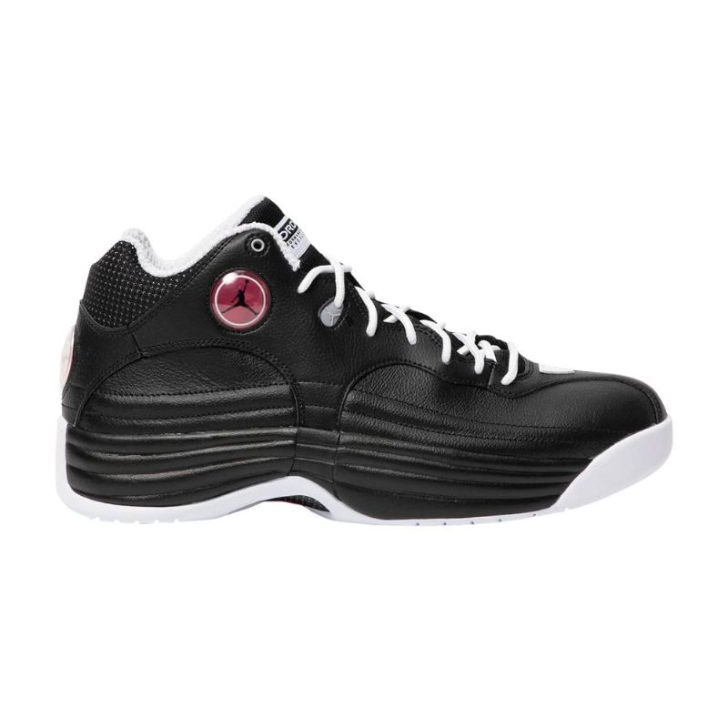 Air Jordan Jumpman Team 1 Svart Hvit Rød Herresko