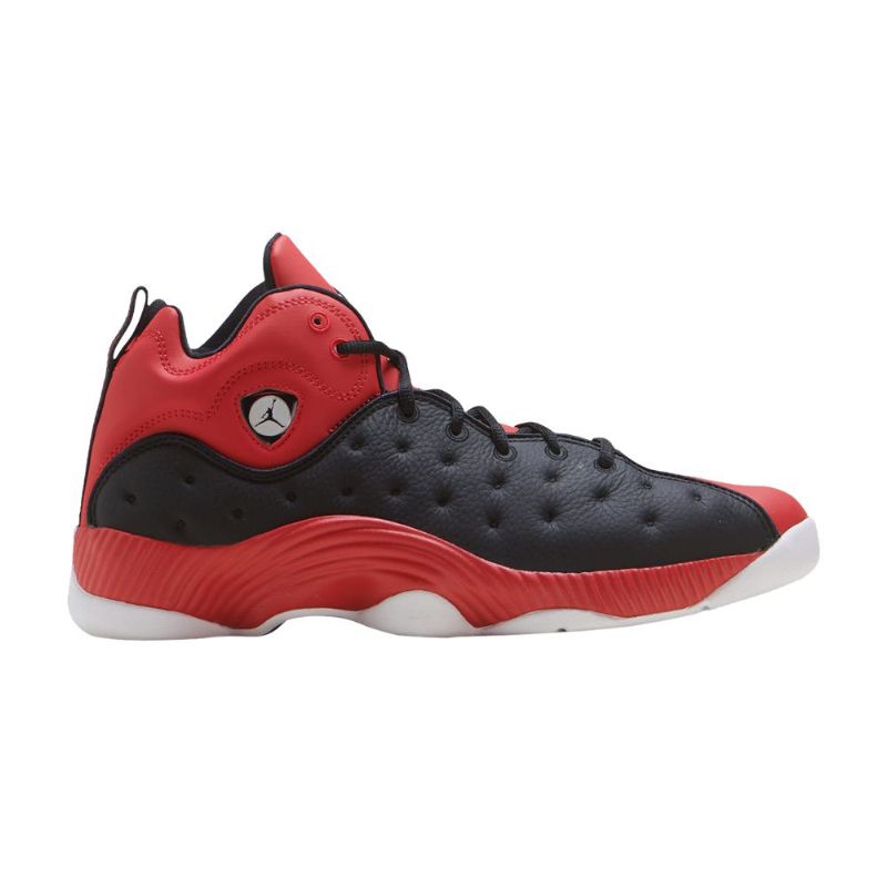 Air Jordan Jumpman Team 2 Svart Rød Hvit Herresko