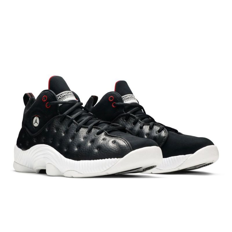 Air Jordan Jumpman Team 2 Svarte Røde Herresko