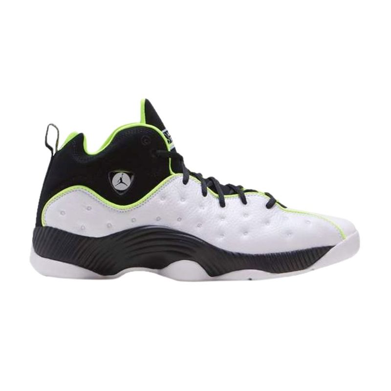 Air Jordan Jumpman Team Ii Hvit Svart Grønn Herresko