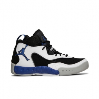 Air Jordan Pro Rx Hvit Svart Blå Herresko