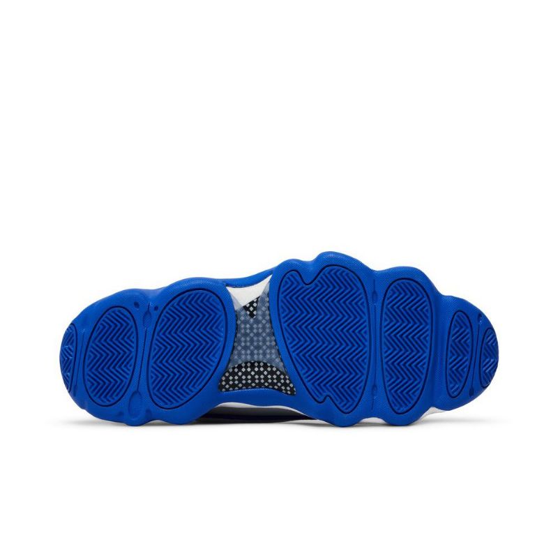 Air Jordan Pro Strong Hvit Blå Grå Herresko