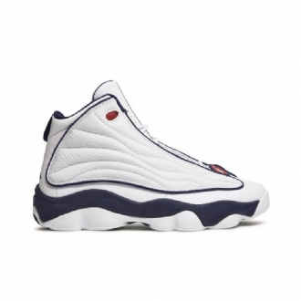 Air Jordan Pro Strong Hvit Marineblå Herresko