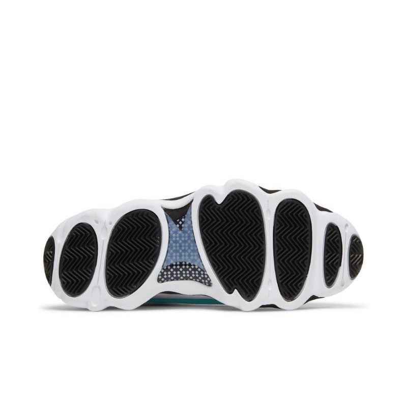 Air Jordan Pro Strong Svart Hvit Turkis Herresko