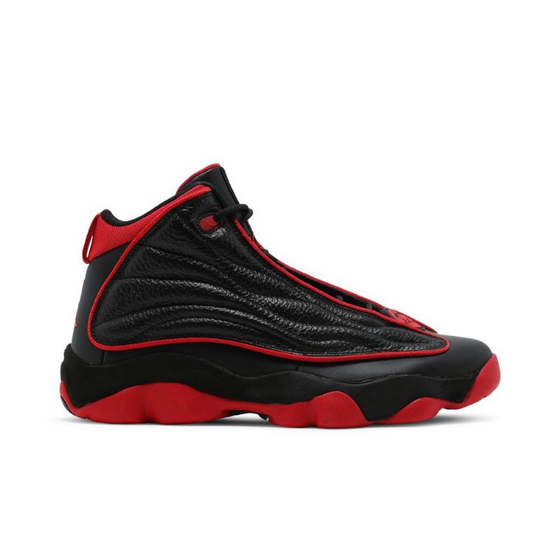 Air Jordan Pro Strong Svart Rød Herresko